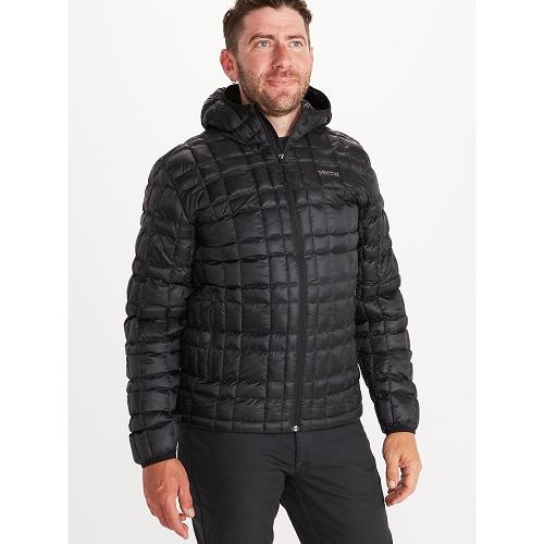 Marmot Down Jacket Black NZ - Avant Featherless Jackets Mens NZ5193647